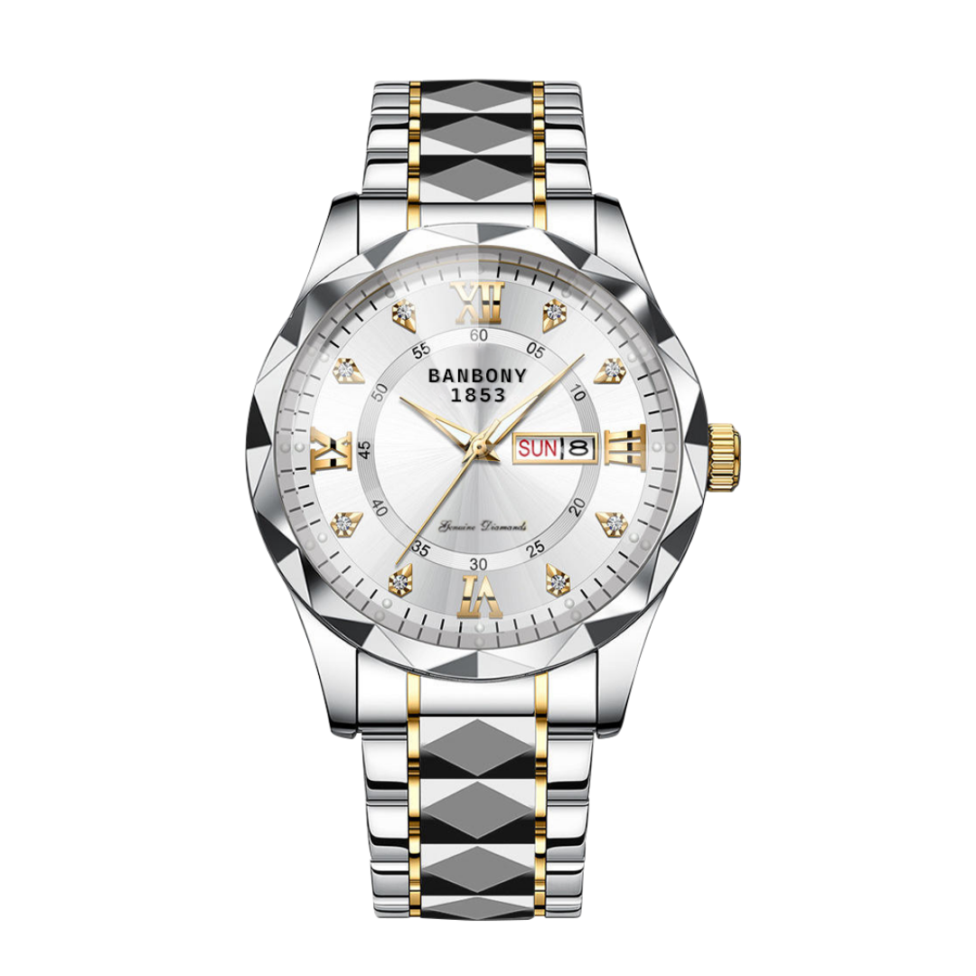 ケイスケ | ステンレススチールバンド 多機能ウォッチ | 40mm