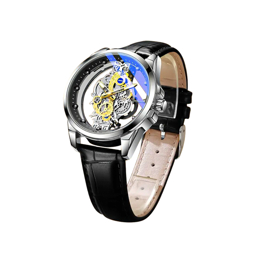 リク | 両面スケルトン クォーツウォッチ | 42mm