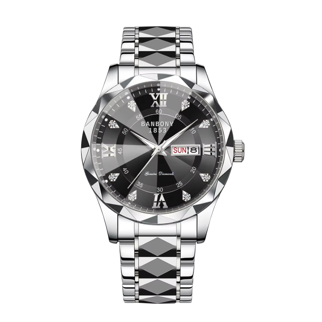 ケイスケ | ステンレススチールバンド 多機能ウォッチ | 40mm