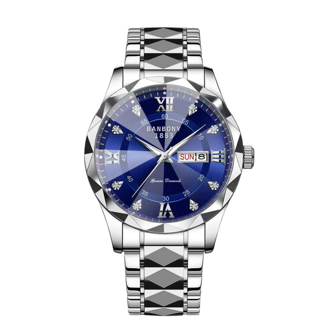ケイスケ | ステンレススチールバンド 多機能ウォッチ | 40mm