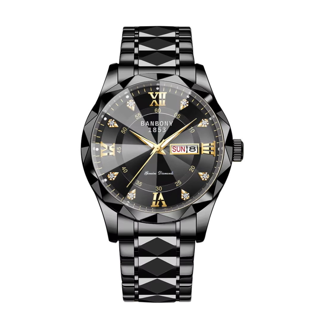 ケイスケ | ステンレススチールバンド 多機能ウォッチ | 40mm