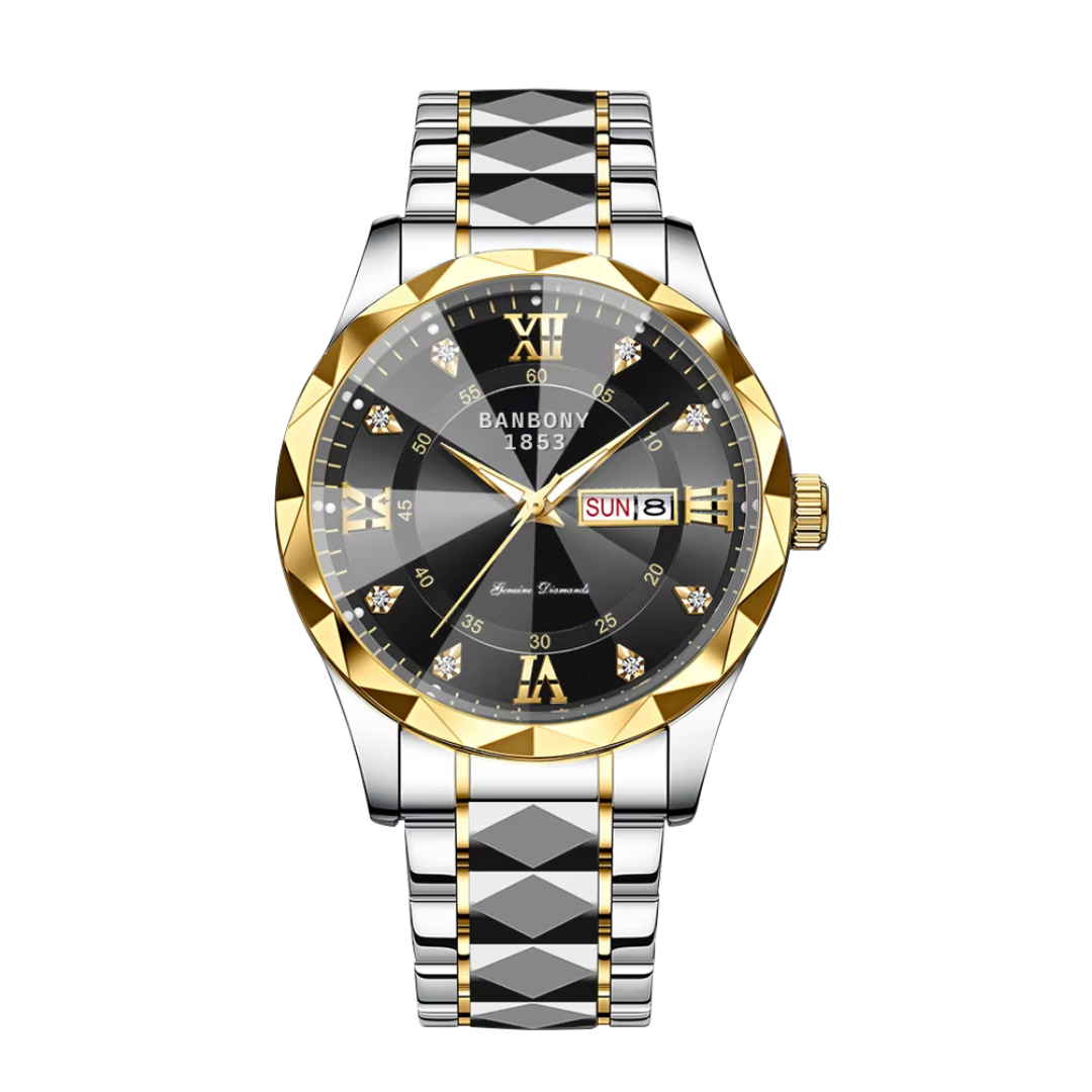 ケイスケ | ステンレススチールバンド 多機能ウォッチ | 40mm