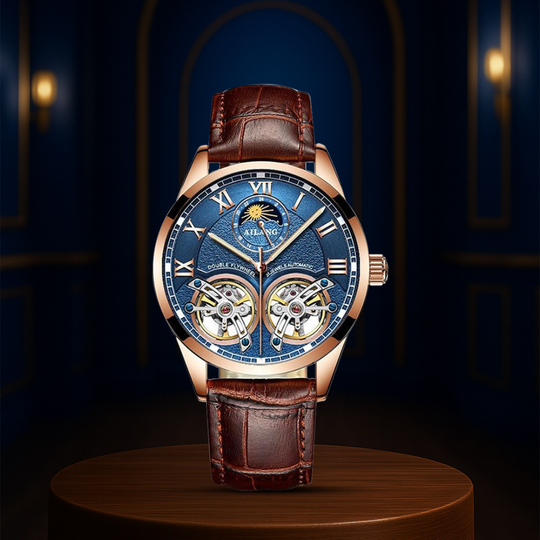 カズト | セレスティアル デュアルトゥールビヨン タイムピース | 41mm