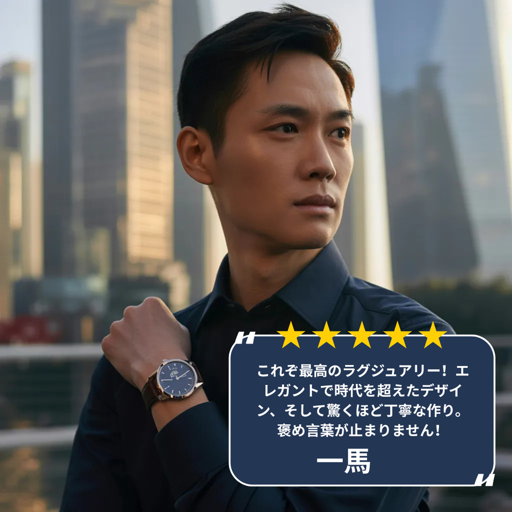 ケイスケ | ステンレススチールバンド 多機能ウォッチ | 40mm